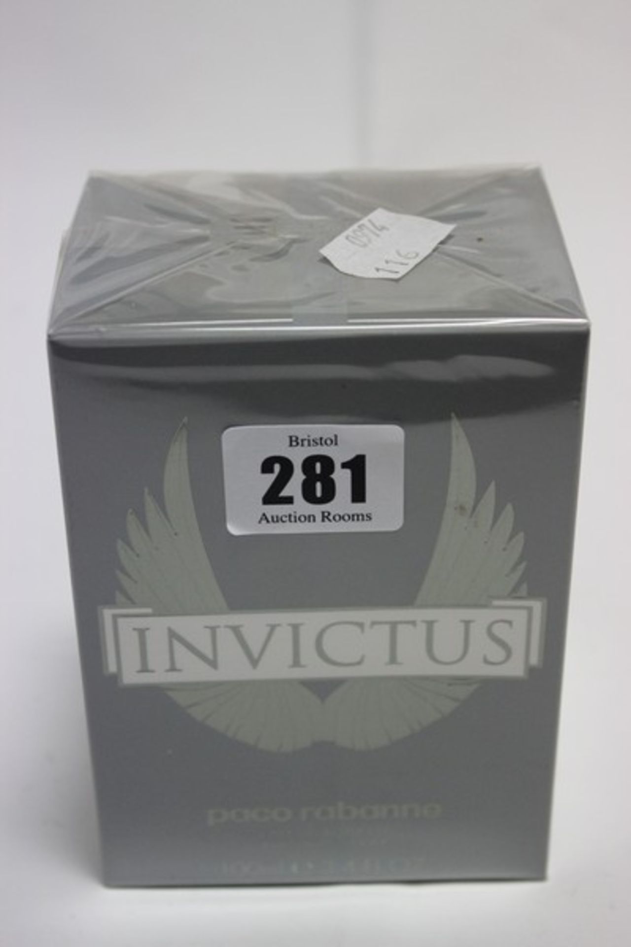 Four Paco Rabanne Invictus eau de toilette (100ml).