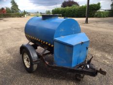 Trailed Fuel Bowser 250 Gallon c/w 12v pump and hose Location: Wisbech, Cambridgeshire