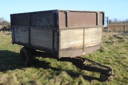 4.5t tipping trailer (1960s) Single axle tipping trailer Location: Lincoln, Lincolnshire