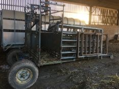 Cattle Handling System. Cattle handling system with cattle crush Location: Acle, Norfolk.