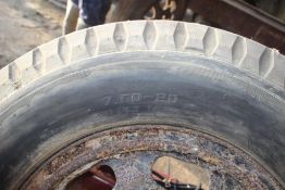 Trailer tyre 7.5-20 Location: Lincoln, Lincolnshire