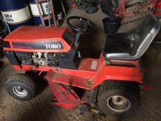 Toro Wheel Horse Ride-on Lawnmower model 212-5. Location: Great Yarmouth, Norfolk.