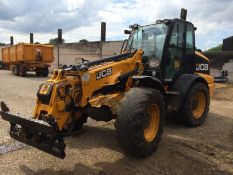 JCB T4i TM320 Articulated Loader, Auto Hitch, PUH, Matbro Headstock, Location Diss, Norfolk.