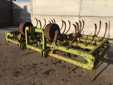 Tined 6 metre stubble/seedbed cultivator, Location: Middlesbrough, North Yorkshire