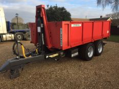 Stronga HookLoada HL120. Hook lift trailer 12t carry capacity, Location: Sandy, Bedfordshire..