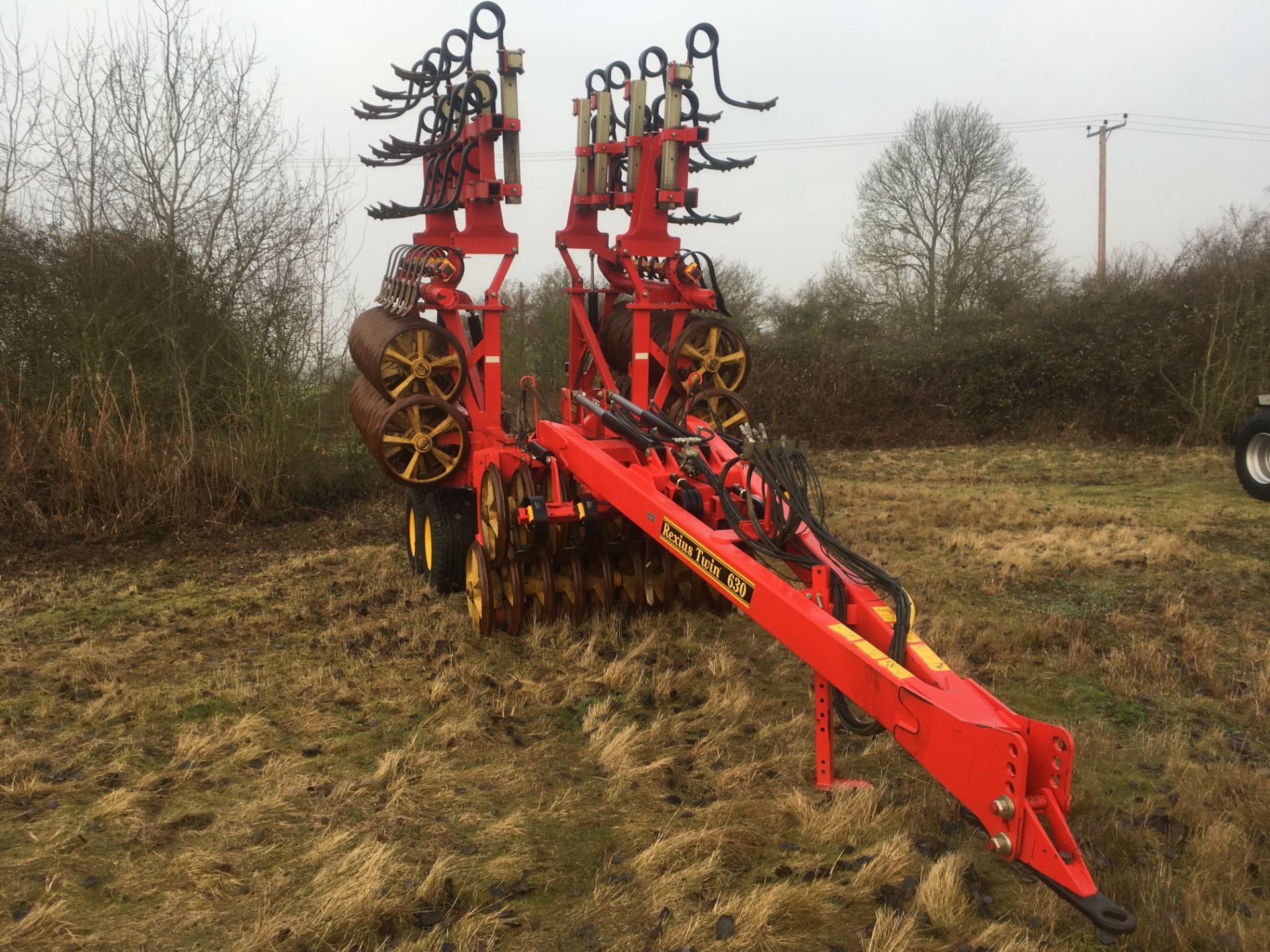 Vaderstad RST 630 Rexius Twin trailed press (07) - Location - Sandy,