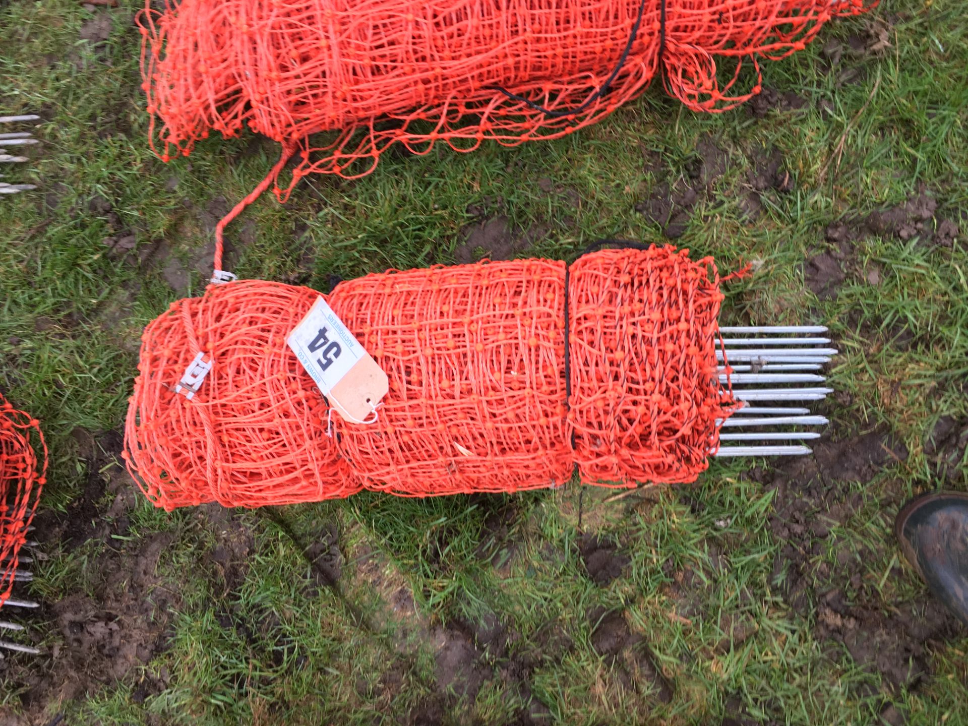 Qty electric rabbit and sheep netting