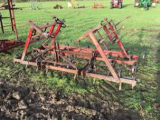 Kongskilde Triple K 14ft manual folding springtine