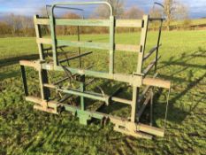 3 pt linkage Browns 40 bale carrier