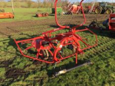 2014 Lely Lotus 300 Combi twin rotor hay tedder.