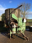 1994 12t Pedrotti /Master diesel fired PTO driven grain drier (TO BE SOLD AT THE END OF THE SALE)