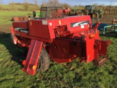 2008 New Holland 575 conventional baler.