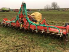 George Moate 5.4m power cultivator with nemothorin applicator