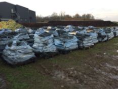 50x Pallets of bagged stone sausages to cover silage clamps