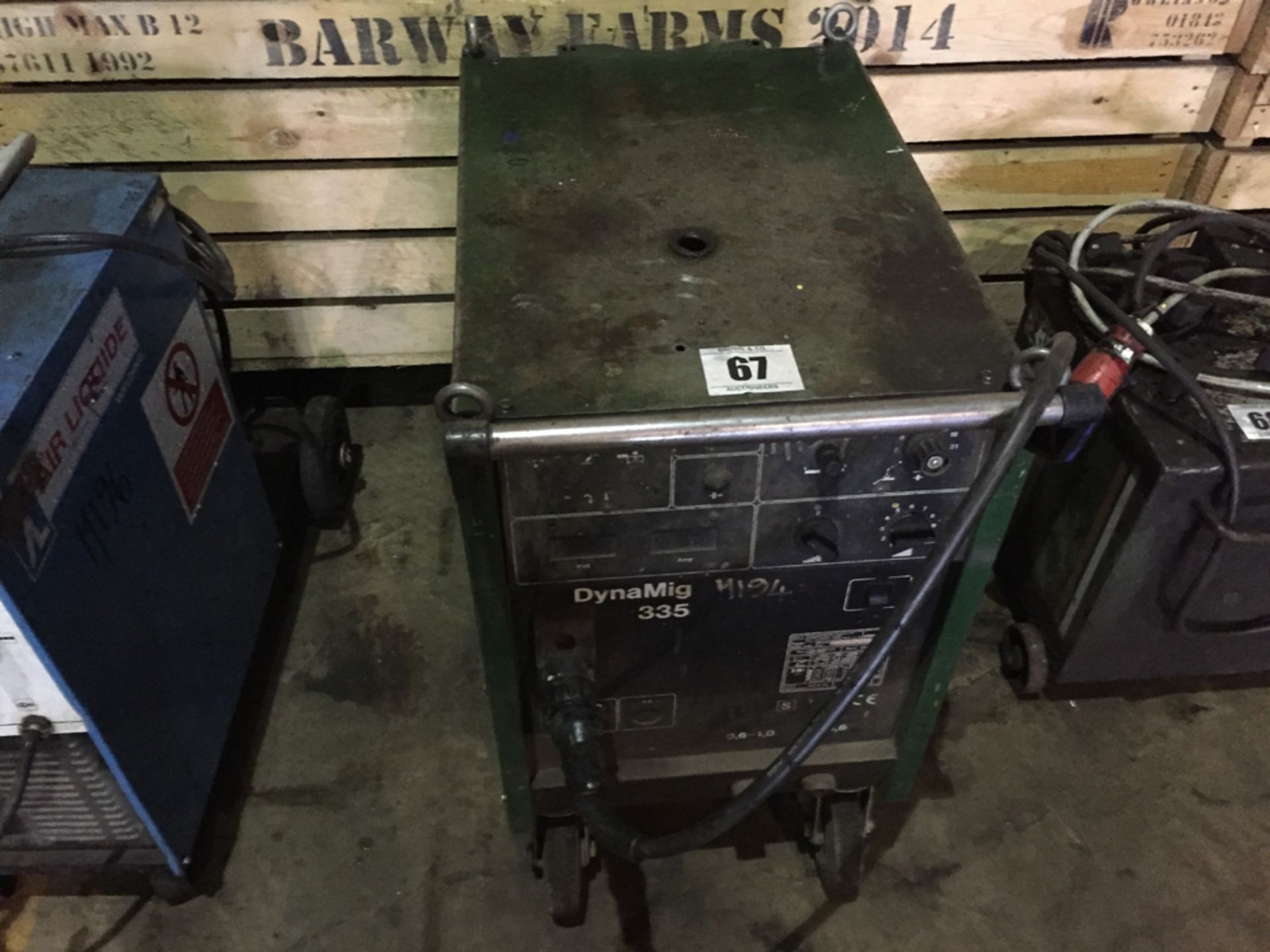 Migatronic 320 amp mig welder,