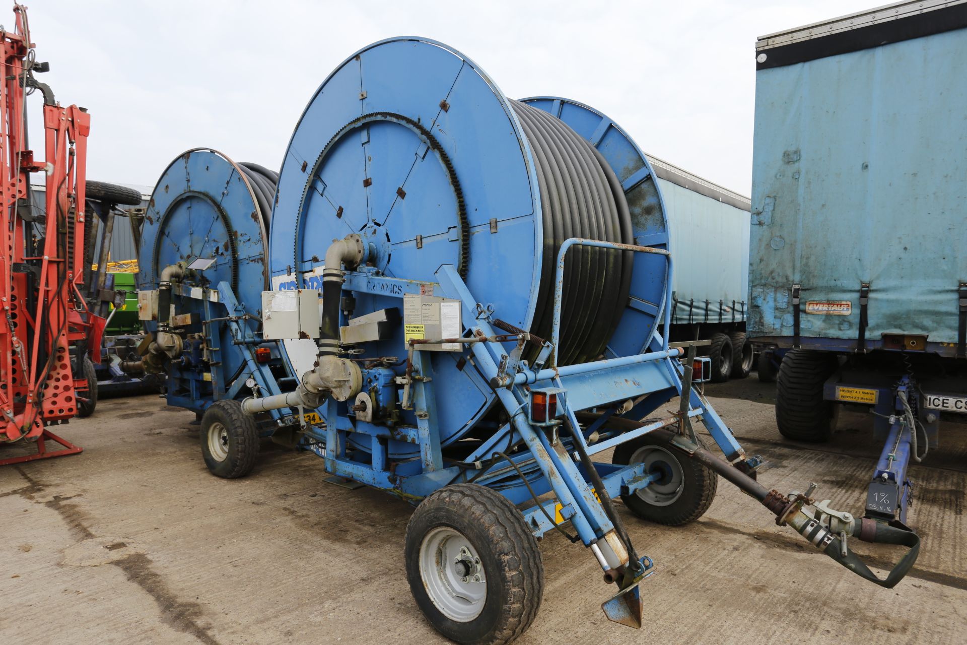 1994 Briggs 82mm x 400m irrigation reel (NO CONTROLLER UNIT) - Image 2 of 2