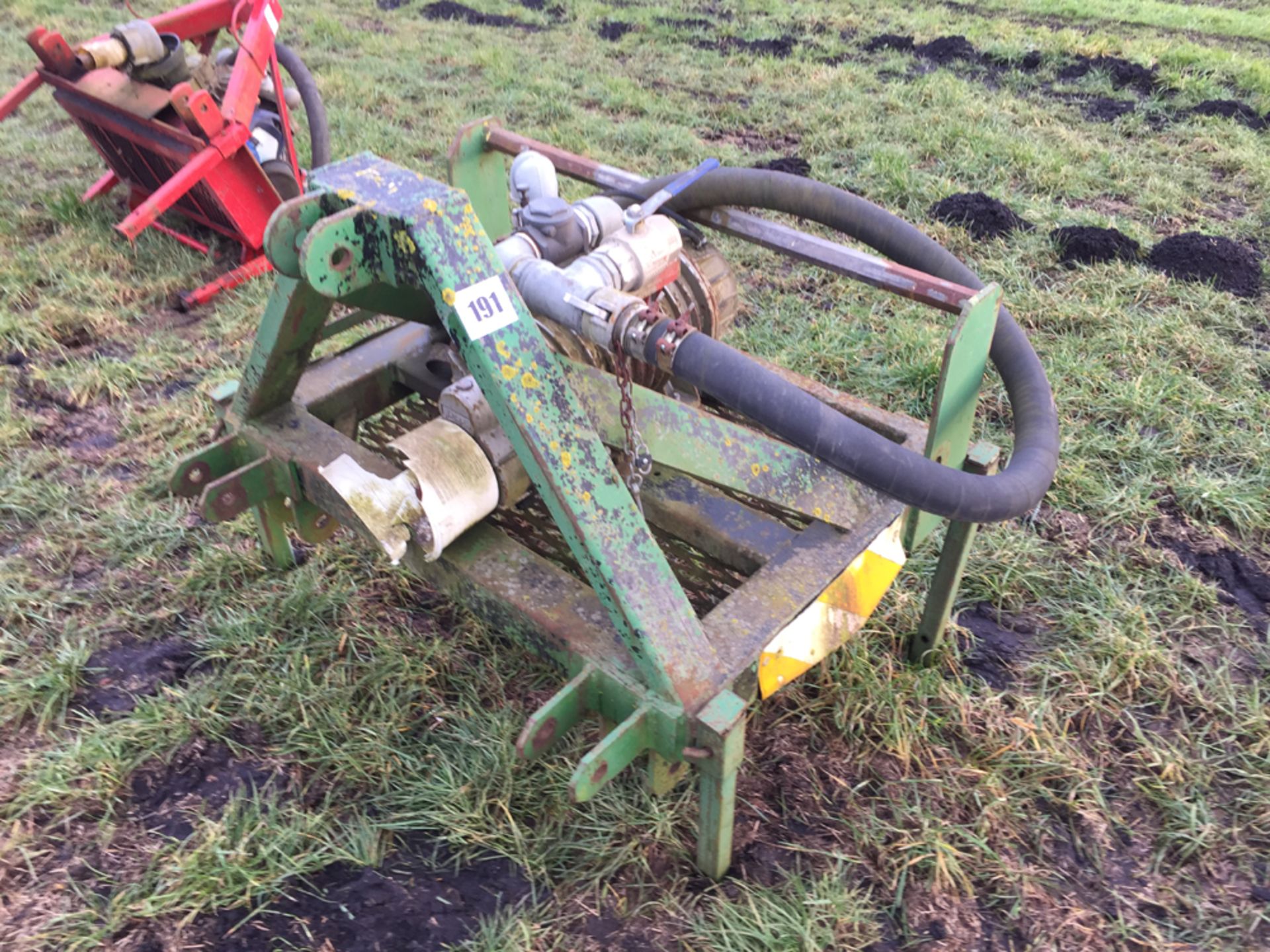 2003 Jurop blowing out pump for irrigation reels front mounted