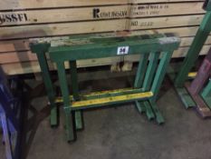 3x 3 tonne trestle stands 74cm height,