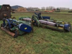 2005 Desvoys 6m front and rear mounted flail mower