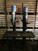 Arboga Maskiner large pedestal electric drill, twin drill, 3 phase,
