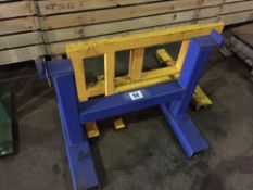 3x various trestle stands