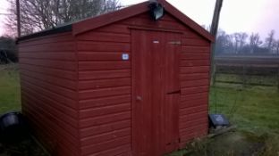 10ft x 8ft garden shed - BUYER TO DISMANTLE & REMOVE