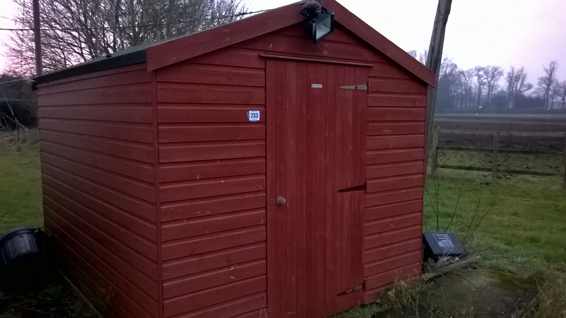 10ft x 8ft garden shed - BUYER TO DISMANTLE & REMOVE