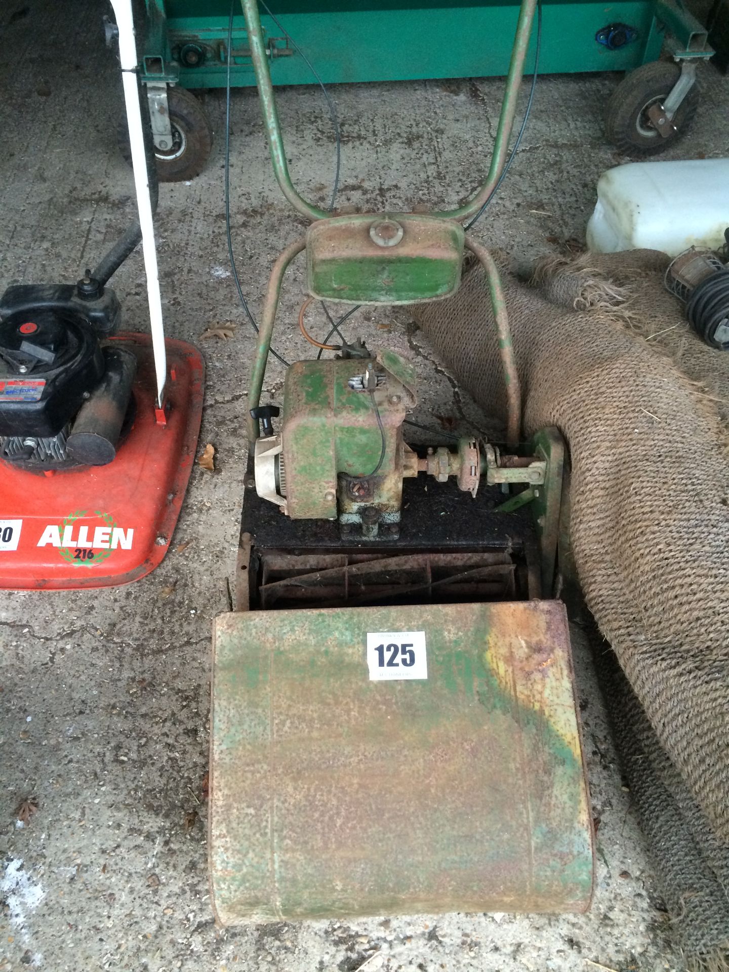 Atco cylinder mower spares or repair