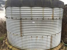 Galvanised Water Tank - BUYER TO DISMANTLE & REMOVE