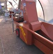 2010 Javo Economic potting machine with auto take off, pot drill, spare drills & 3m Conveyor,
