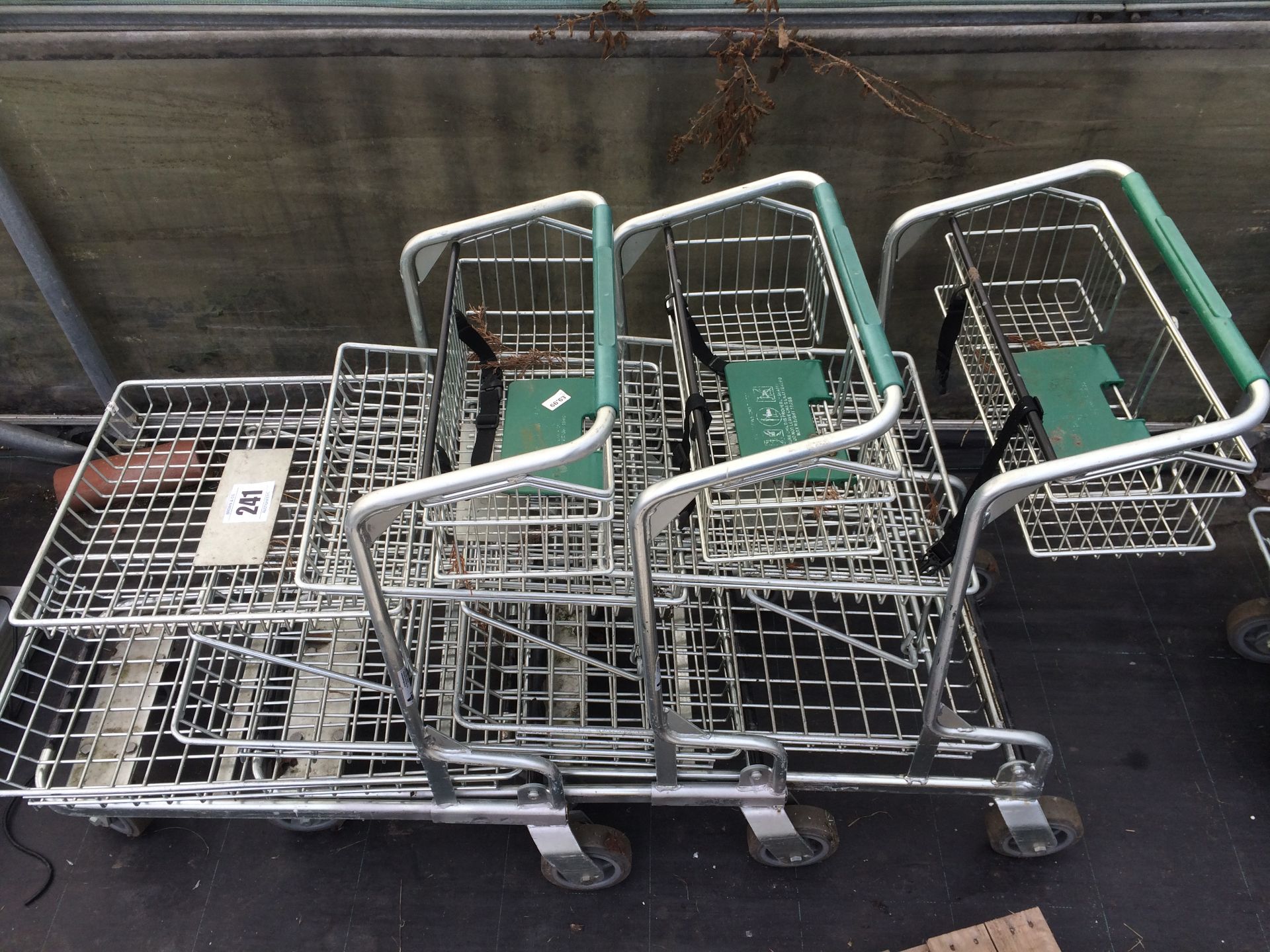 3 Garden Centre trollies