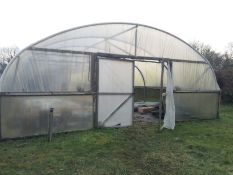 80x24ft Poly Tunnel - BUYER TO DISMANTLE & REMOVE