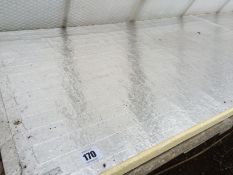 Hot box heat wave matting sections with probes