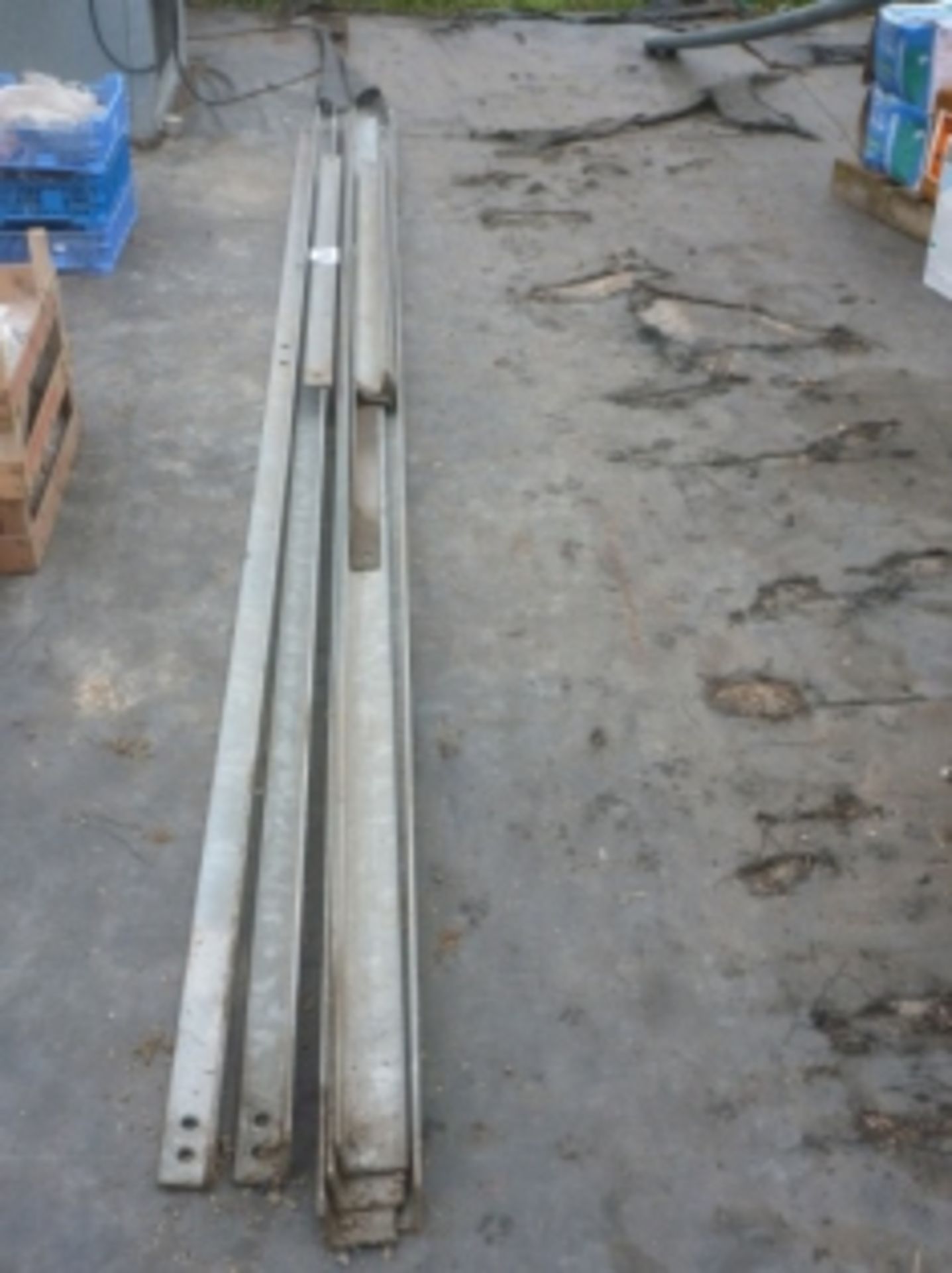 Qty heavy galvanised steel - Image 2 of 2