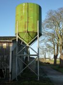 20 tonne liquid feed tank on stand (to be sold in situ at Chapel Farm, Roxholm.