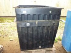 Large plastic water tank