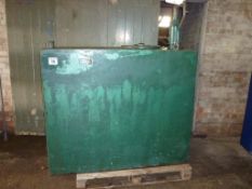 Painted steel fuel tank (approximate capacity 1200 litres)