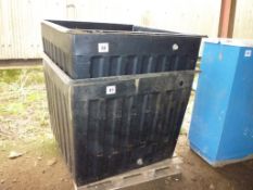 Large plastic water tank