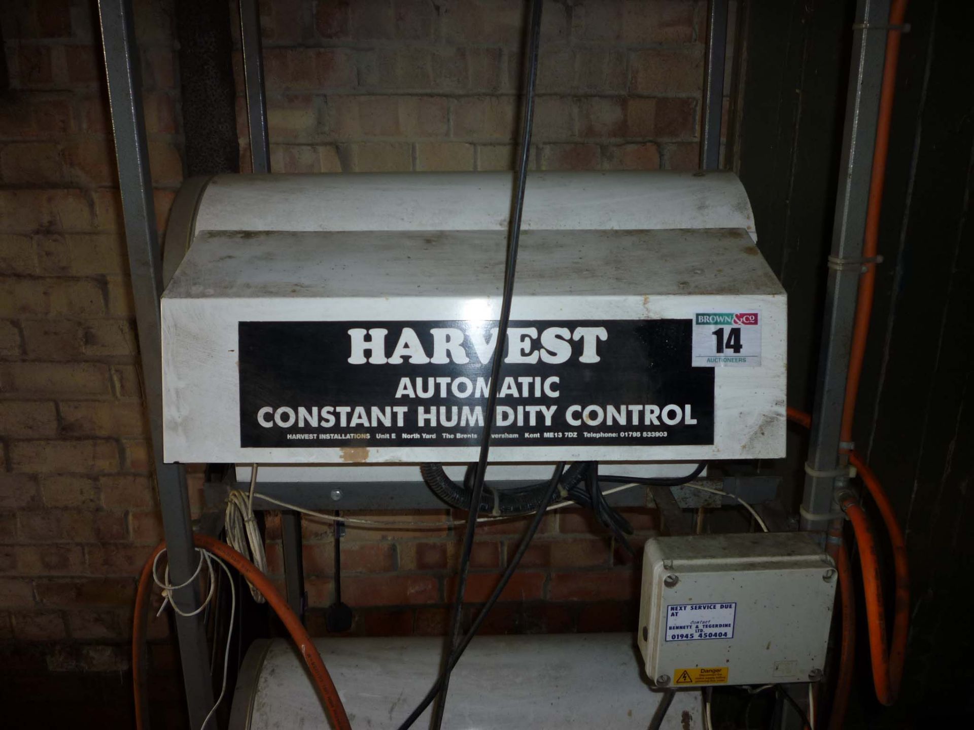 A rack of 3 Harvester Automatic Constant Humidity Control gas powered burners - Image 2 of 3