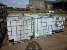 7 plastic IBC containers