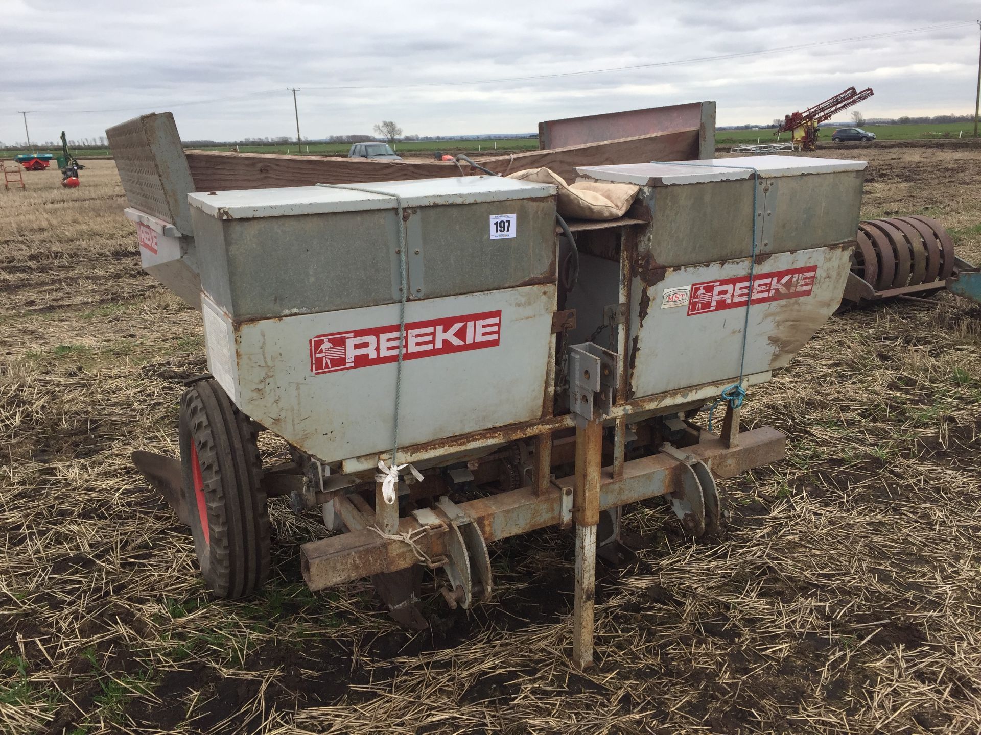 Reekie 2 row potato planter