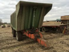 20t soil dump trailer