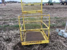 Forklift safety cage