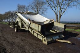 1995 Herbert Multi-grade mobile grader with Rollastar and Spira clean system and split inspection