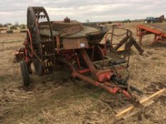 Massey Ferguson single row potato harvester with picking table