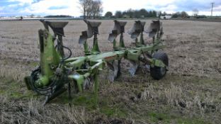 2004 Dowdeswell 100 series 5f reversible plough