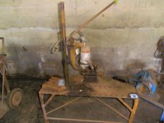 Pillar Drill On Stand (No PAT test - sold for spares)