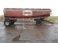 Articulated Tanker - Locked back axle