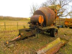 Converted Lorry Body Concrete Mixer (Circa 3 m3)