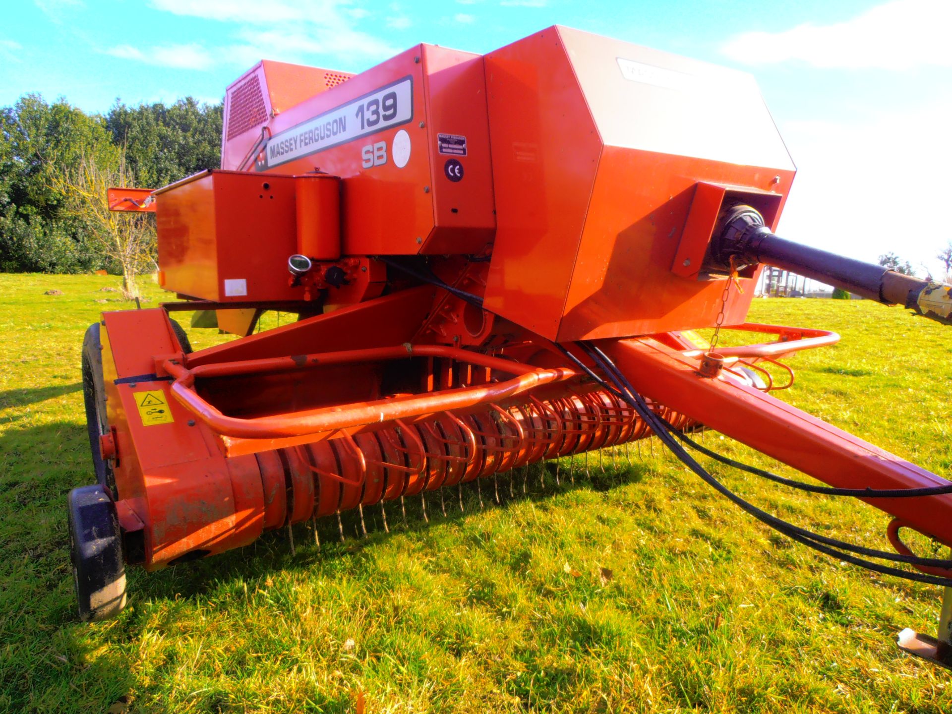 2005 Massey Ferguson 139 SB in line conventional baler, Serial No. - Image 2 of 6